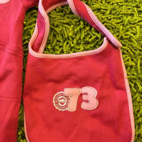 Roots Infant Set in Vibrant Pink - Picture 6 of 7